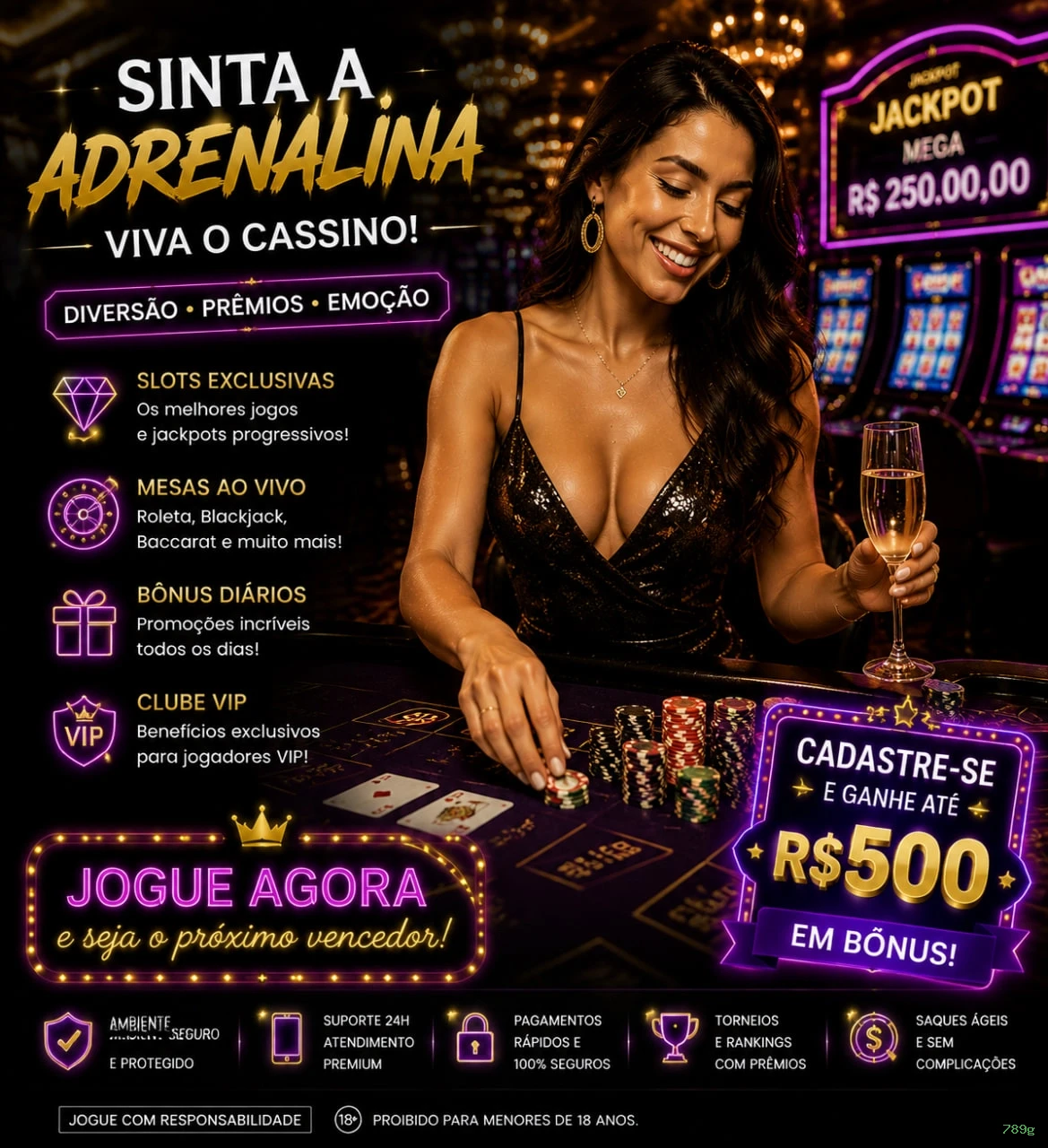 Jogos com maior RTP na 789g